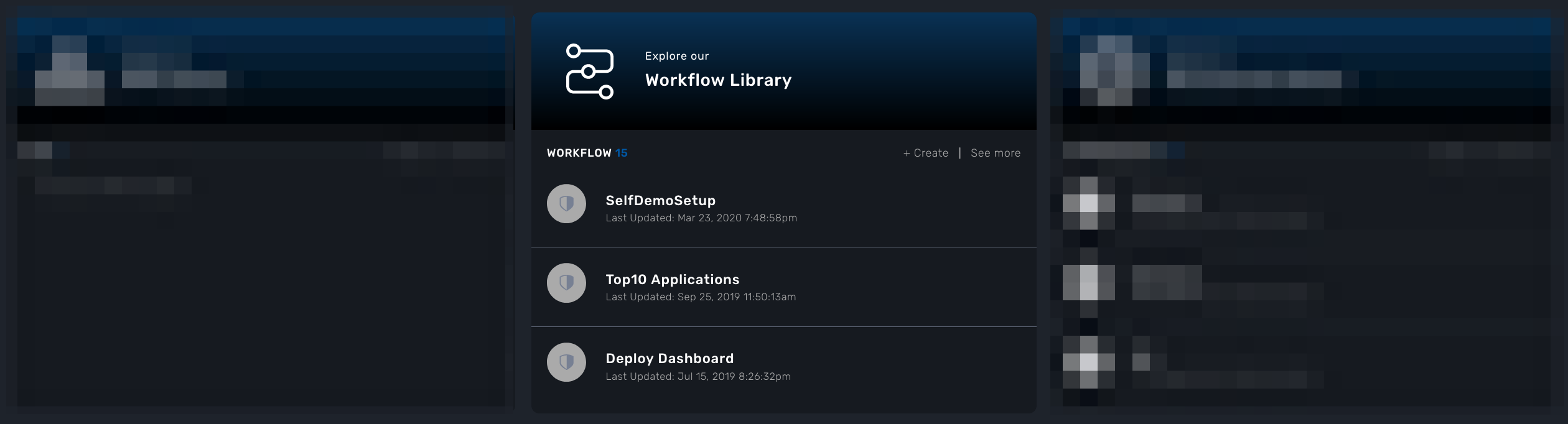 developer dashboard workflow