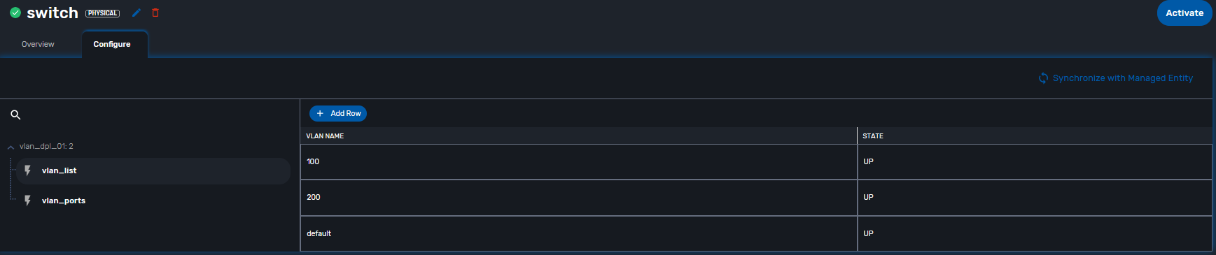 vlan simple 4