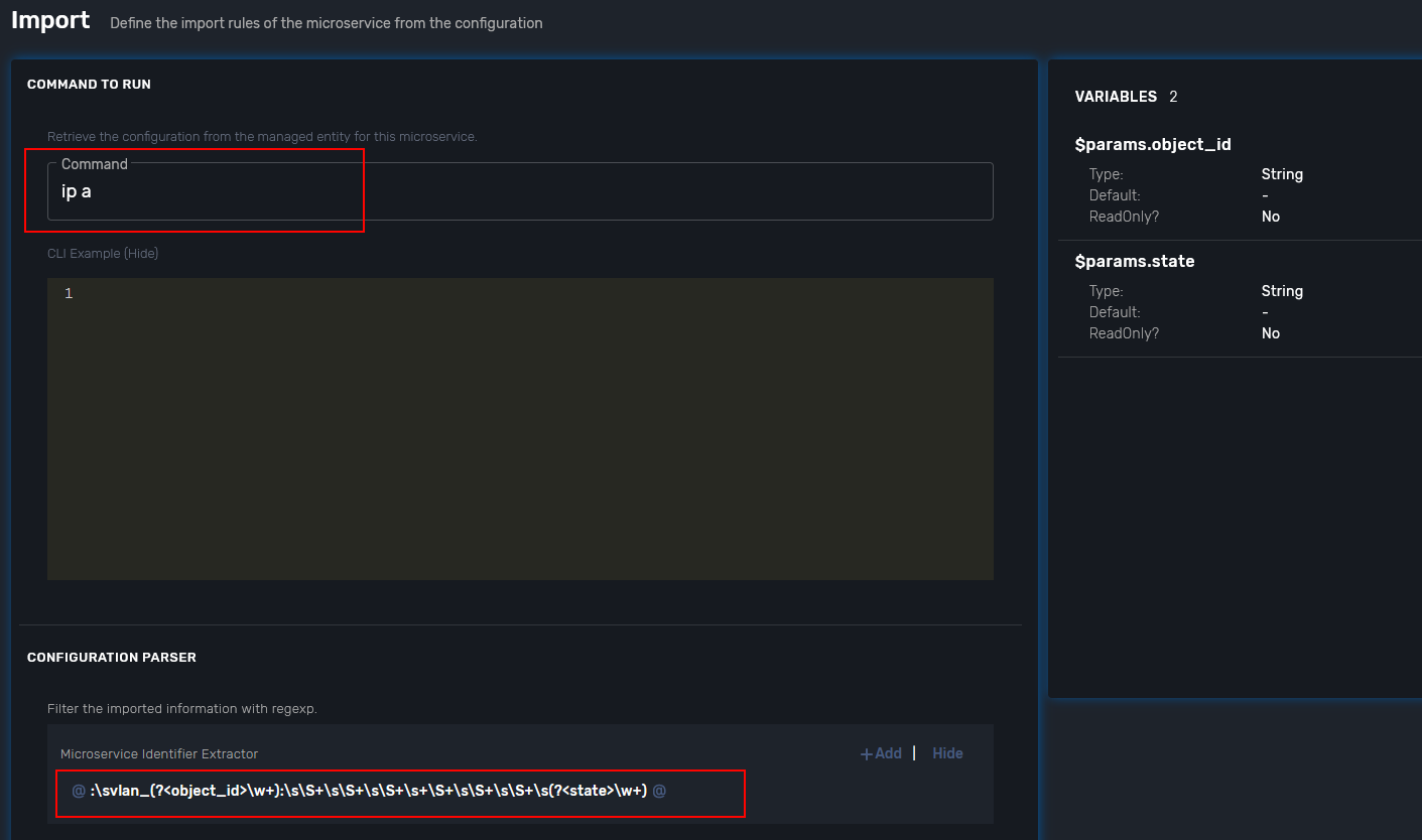 vlan simple 5