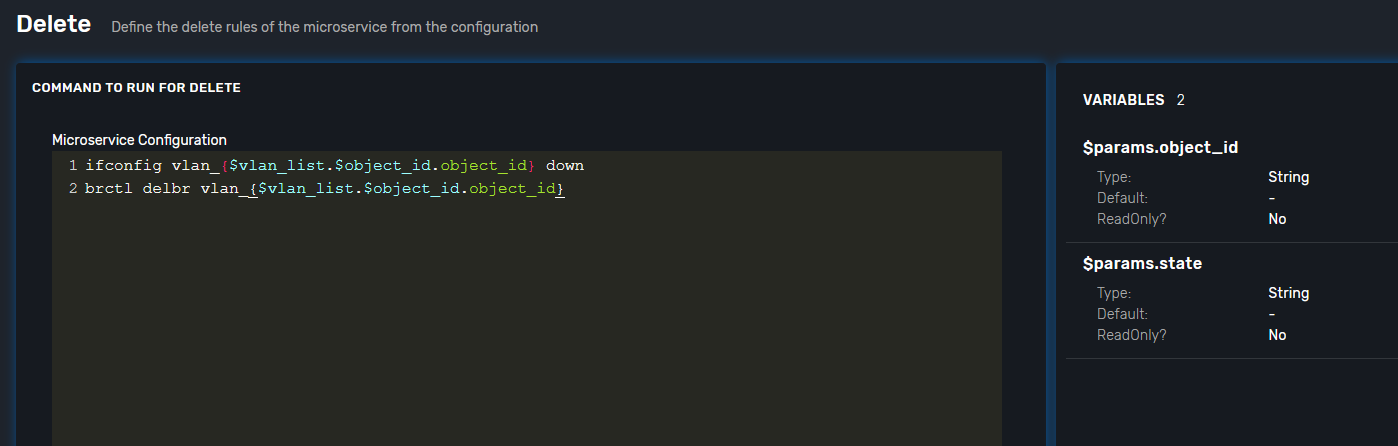 vlan simple 7